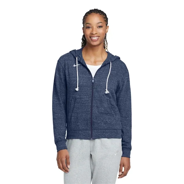 Nike Women's Gym Vintage Full-Zip Hoodie - Nike Women's Gym Vintage Full-Zip Hoodie - Image 7 of 15