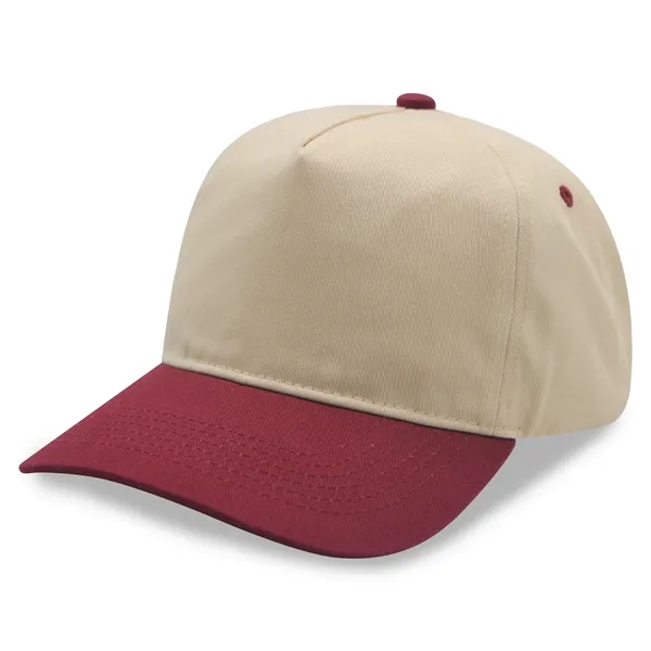 5 Panel Relaxed Golf Hat Dad Cap - 5 Panel Relaxed Golf Hat Dad Cap - Image 21 of 46