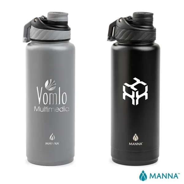 Manna™ Convoy 40 oz. Double Wall Steel Bottle - Manna™ Convoy 40 oz. Double Wall Steel Bottle - Image 0 of 10