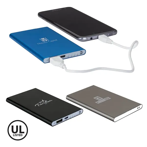 Epsilon 4000mAh UL Listed Power Bank - Epsilon 4000mAh UL Listed Power Bank - Image 0 of 3