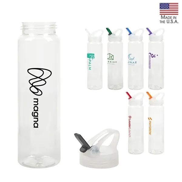 Santa Cruz 32 oz. PET Bottle with Flip Spout