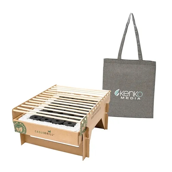 Raleigh CasusGrill™ Biodegradable BBQ Grill w/Recycled Co... - Raleigh CasusGrill™ Biodegradable BBQ Grill w/Recycled Co... - Image 1 of 1
