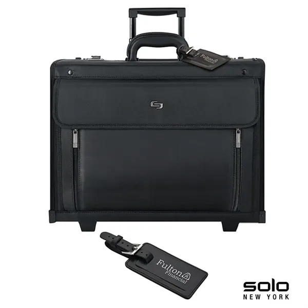 Solo New York Herald Rolling Catalog Hard Case - Solo New York Herald Rolling Catalog Hard Case - Image 1 of 1