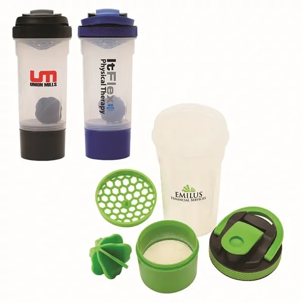 Lava 24 oz. Fitness Shaker Cup - Lava 24 oz. Fitness Shaker Cup - Image 0 of 3