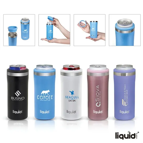 Liquid Fusion® 12 oz. Double Wall, Stainless Steel Skinny... - Liquid Fusion® 12 oz. Double Wall, Stainless Steel Skinny... - Image 0 of 5