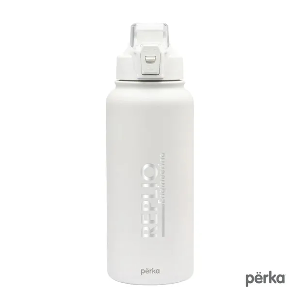 Perka® Rex 32 oz. Double Wall, Stainless Steel Water Bottle - Perka® Rex 32 oz. Double Wall, Stainless Steel Water Bottle - Image 2 of 2