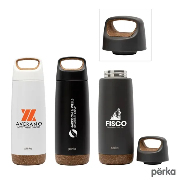 Perka® Axton 20 oz. Double Wall, Stainless Steel Bottle - Perka® Axton 20 oz. Double Wall, Stainless Steel Bottle - Image 0 of 3