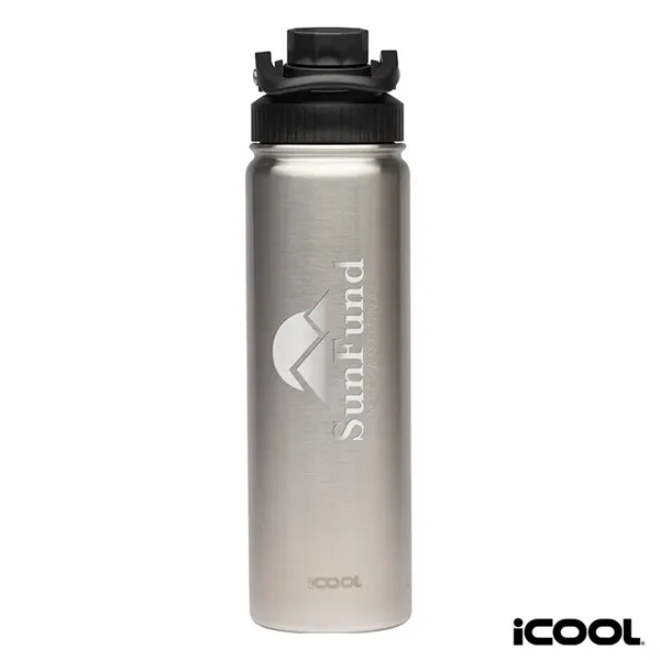 iCOOL® Durango 24 oz. Double Wall, Stainless Steel Water ... - iCOOL® Durango 24 oz. Double Wall, Stainless Steel Water ... - Image 2 of 2