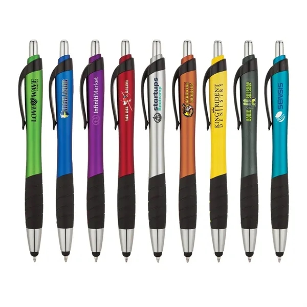 Wave® - Metallic Ballpoint Pen / Stylus - Wave® - Metallic Ballpoint Pen / Stylus - Image 0 of 9