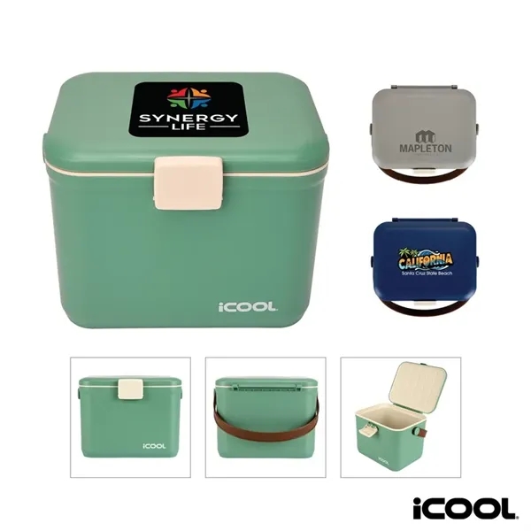 iCOOL® Hale 6-Can, 5.25 Qt Hard Sided Cooler - iCOOL® Hale 6-Can, 5.25 Qt Hard Sided Cooler - Image 0 of 3