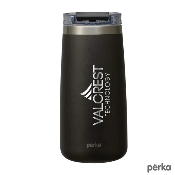 Perka® Erie 16 oz. Double Wall Stainless Steel Tumbler - Perka® Erie 16 oz. Double Wall Stainless Steel Tumbler - Image 2 of 4
