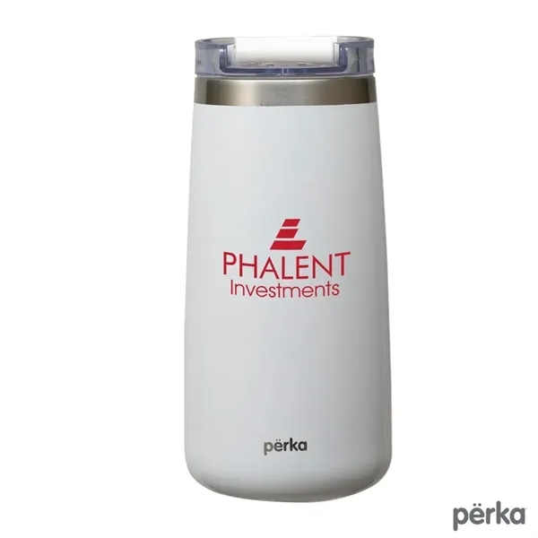 Perka® Erie 16 oz. Double Wall Stainless Steel Tumbler - Perka® Erie 16 oz. Double Wall Stainless Steel Tumbler - Image 4 of 4