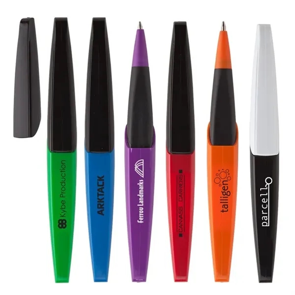 Cap-Off Pen Plastic Pen - Cap-Off Pen Plastic Pen - Image 0 of 6