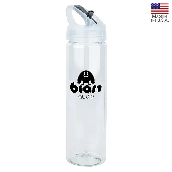 NEWPORT II 25 oz. PET Bottle with Flip Spout - NEWPORT II 25 oz. PET Bottle with Flip Spout - Image 1 of 7
