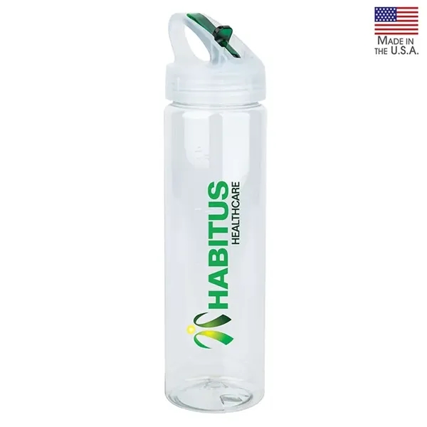 NEWPORT II 25 oz. PET Bottle with Flip Spout - NEWPORT II 25 oz. PET Bottle with Flip Spout - Image 3 of 7