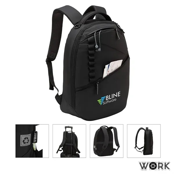 WORK® Birmingham RPET Backpack - WORK® Birmingham RPET Backpack - Image 0 of 1