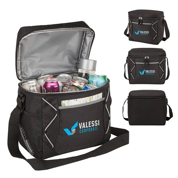 Monterey 16-Can Cooler Bag with Diamond 420D - Monterey 16-Can Cooler Bag with Diamond 420D - Image 0 of 1