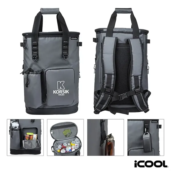 iCOOL® Paradise Backpack Cooler - iCOOL® Paradise Backpack Cooler - Image 0 of 1