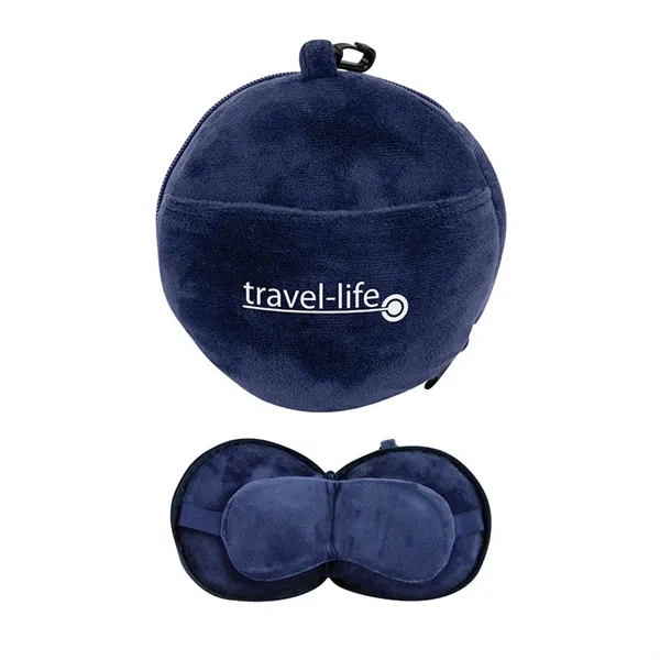 Journey Neck Pillow With Built-In Sleep Mask - Journey Neck Pillow With Built-In Sleep Mask - Image 2 of 2