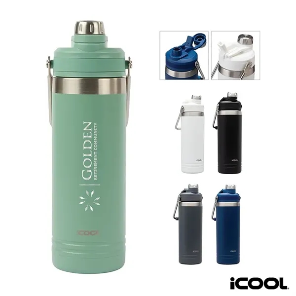 iCOOL® Lakewood 24 oz. Double Wall, Stainless Steel Bottle