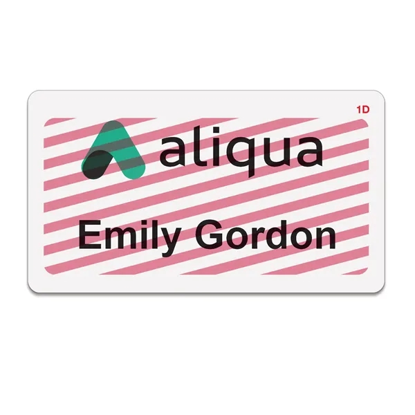 2-Part Expiring Badge FRONT PART, Thermal-Printable, 4" x 3" - 2-Part Expiring Badge FRONT PART, Thermal-Printable, 4" x 3" - Image 4 of 5