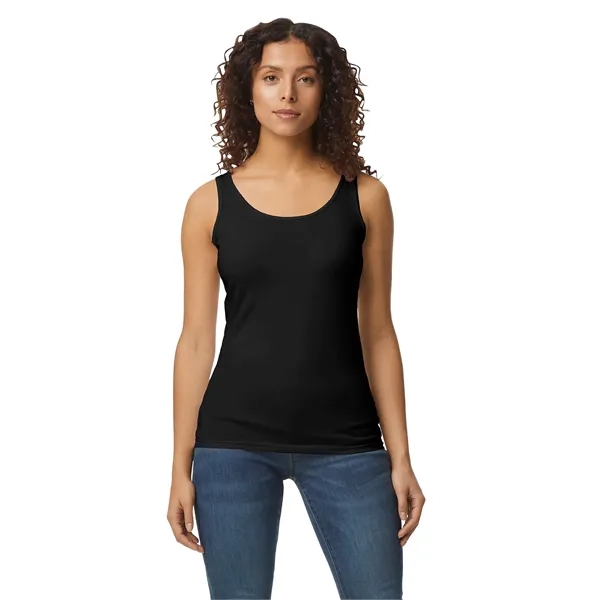 Gildan Softstyle Junior Fit Tank Top. - Gildan Softstyle Junior Fit Tank Top. - Image 6 of 11