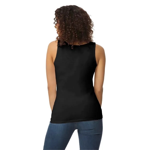 Gildan Softstyle Junior Fit Tank Top. - Gildan Softstyle Junior Fit Tank Top. - Image 7 of 11
