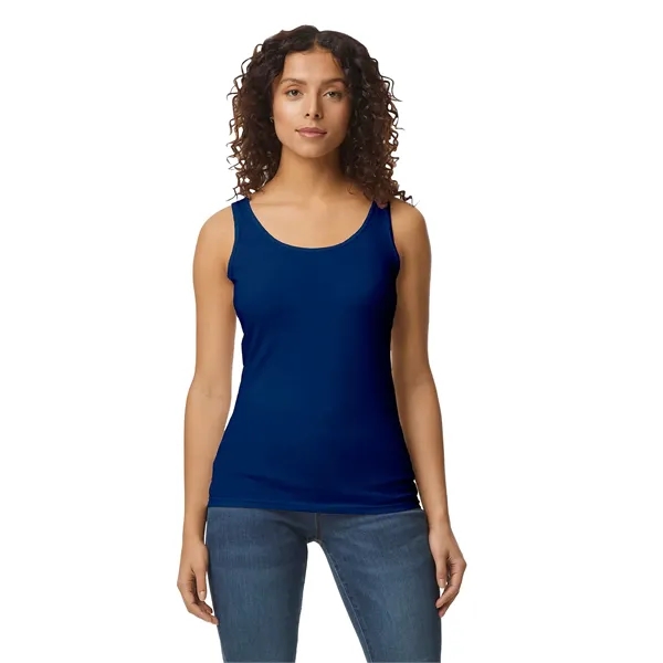 Gildan Softstyle Junior Fit Tank Top. - Gildan Softstyle Junior Fit Tank Top. - Image 10 of 11