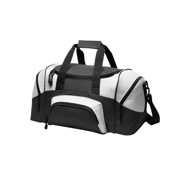 Port Authority - Small Colorblock Sport Duffel. - Port Authority - Small Colorblock Sport Duffel. - Image 1 of 9
