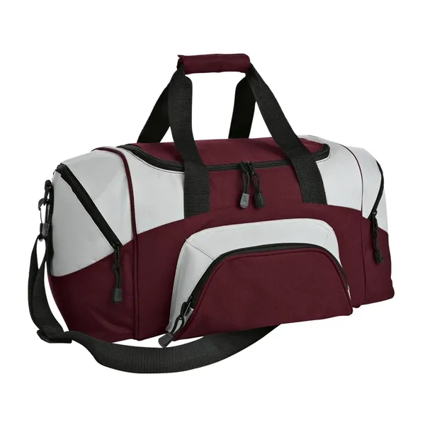Port Authority - Small Colorblock Sport Duffel. - Port Authority - Small Colorblock Sport Duffel. - Image 4 of 9