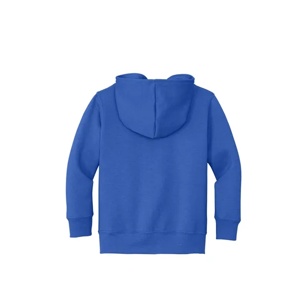 Port & Company Toddler Core Fleece Full-Zip Hooded Sweats... - Port & Company Toddler Core Fleece Full-Zip Hooded Sweats... - Image 11 of 23