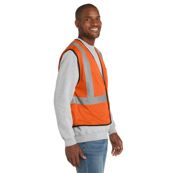 CornerStone ANSI 107 Class 2 Economy Mesh One-Pocket Vest. - CornerStone ANSI 107 Class 2 Economy Mesh One-Pocket Vest. - Image 2 of 10
