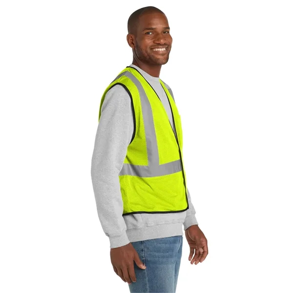 CornerStone ANSI 107 Class 2 Economy Mesh One-Pocket Vest. - CornerStone ANSI 107 Class 2 Economy Mesh One-Pocket Vest. - Image 8 of 10
