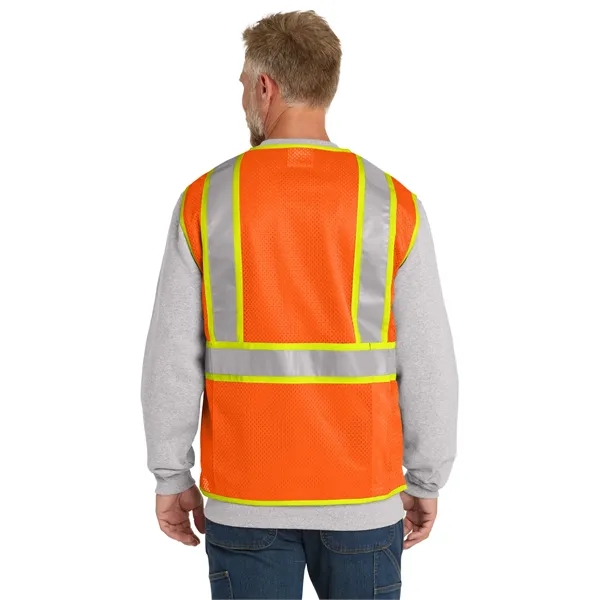 CornerStone ANSI 107 Class 2 Surveyor Zippered Two-Tone V... - CornerStone ANSI 107 Class 2 Surveyor Zippered Two-Tone V... - Image 1 of 10