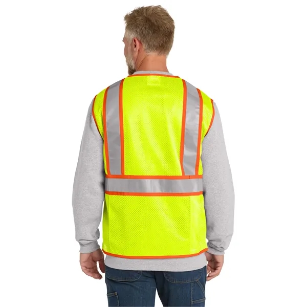 CornerStone ANSI 107 Class 2 Surveyor Zippered Two-Tone V... - CornerStone ANSI 107 Class 2 Surveyor Zippered Two-Tone V... - Image 6 of 10