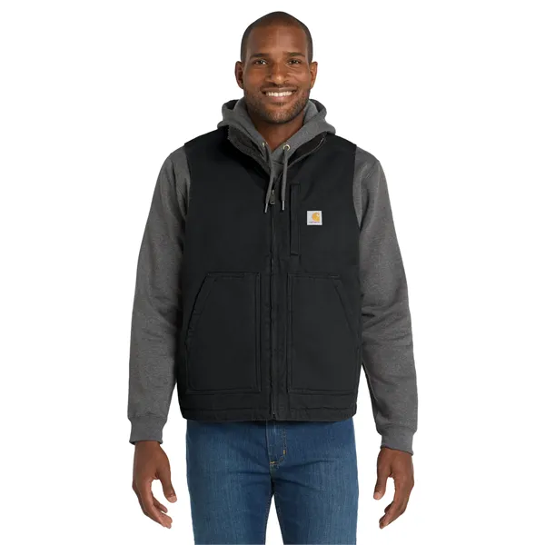 Carhartt Sherpa-Lined Mock Neck Vest - Carhartt Sherpa-Lined Mock Neck Vest - Image 0 of 14