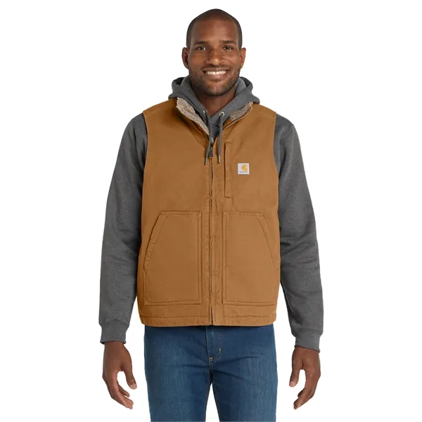 Carhartt Sherpa-Lined Mock Neck Vest - Carhartt Sherpa-Lined Mock Neck Vest - Image 5 of 14