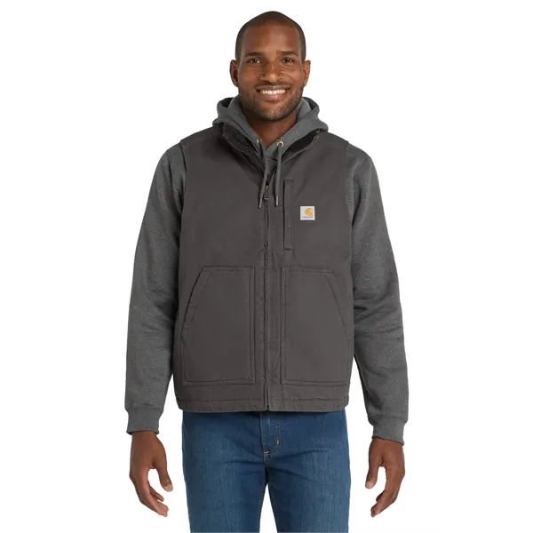 Carhartt Sherpa-Lined Mock Neck Vest - Carhartt Sherpa-Lined Mock Neck Vest - Image 10 of 14