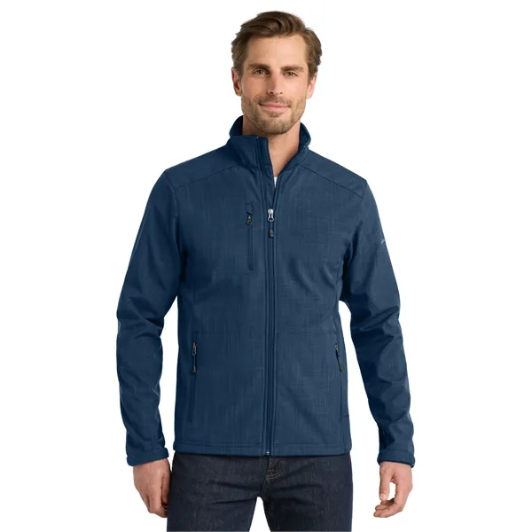 Eddie Bauer Shaded Crosshatch Soft Shell Jacket. - Eddie Bauer Shaded Crosshatch Soft Shell Jacket. - Image 10 of 13