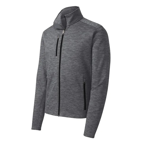 Port Authority Digi Stripe Fleece Jacket. - Port Authority Digi Stripe Fleece Jacket. - Image 2 of 15