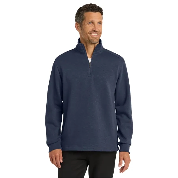 Port Authority Slub Fleece 1/4-Zip Pullover. - Port Authority Slub Fleece 1/4-Zip Pullover. - Image 6 of 15