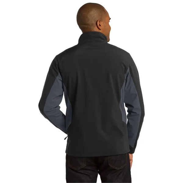Port Authority Core Colorblock Soft Shell Jacket. - Port Authority Core Colorblock Soft Shell Jacket. - Image 1 of 16