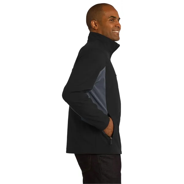 Port Authority Core Colorblock Soft Shell Jacket. - Port Authority Core Colorblock Soft Shell Jacket. - Image 2 of 16