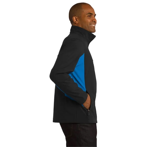 Port Authority Core Colorblock Soft Shell Jacket. - Port Authority Core Colorblock Soft Shell Jacket. - Image 11 of 16