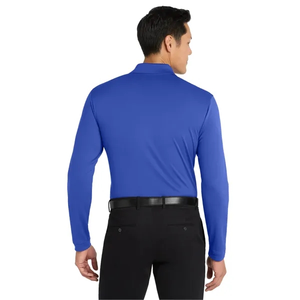 Port Authority Dry Zone UV Micro-Mesh Long Sleeve Polo - Port Authority Dry Zone UV Micro-Mesh Long Sleeve Polo - Image 21 of 30