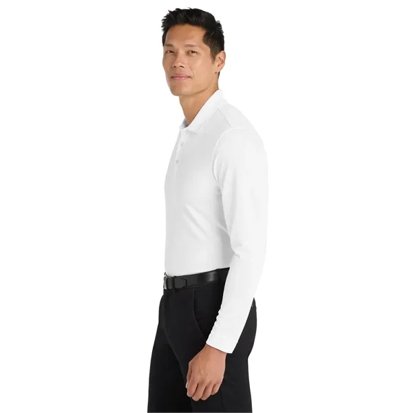 Port Authority Dry Zone UV Micro-Mesh Long Sleeve Polo - Port Authority Dry Zone UV Micro-Mesh Long Sleeve Polo - Image 28 of 30
