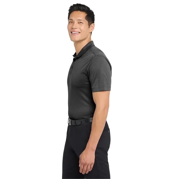 Port Authority Heathered Silk Touch Performance Polo. - Port Authority Heathered Silk Touch Performance Polo. - Image 2 of 30