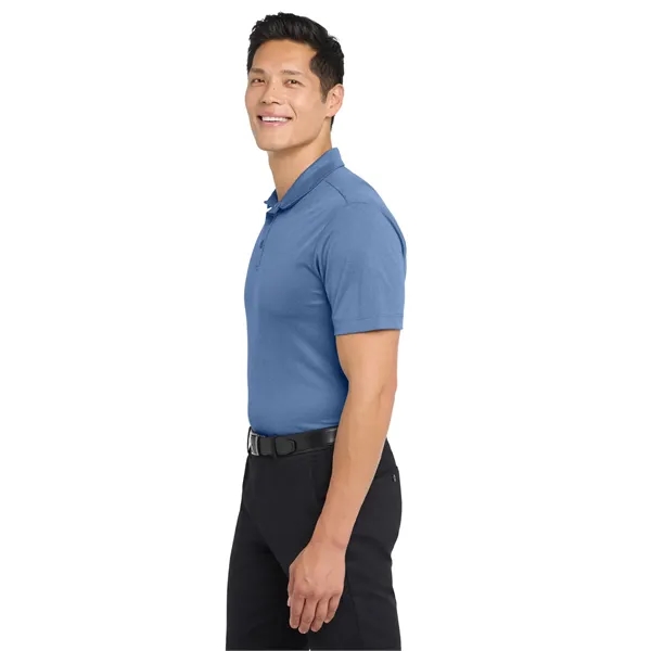 Port Authority Heathered Silk Touch Performance Polo. - Port Authority Heathered Silk Touch Performance Polo. - Image 13 of 30