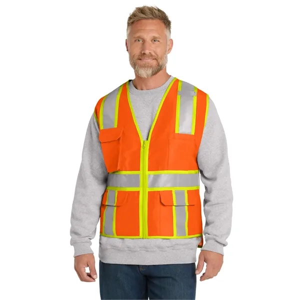 CornerStone ANSI 107 Class 2 Surveyor Zippered Two-Tone V...