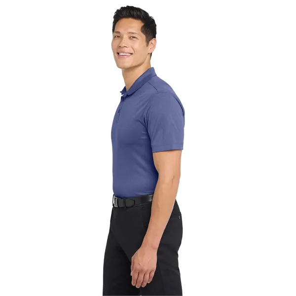 Port Authority Heathered Silk Touch Performance Polo. - Port Authority Heathered Silk Touch Performance Polo. - Image 21 of 30